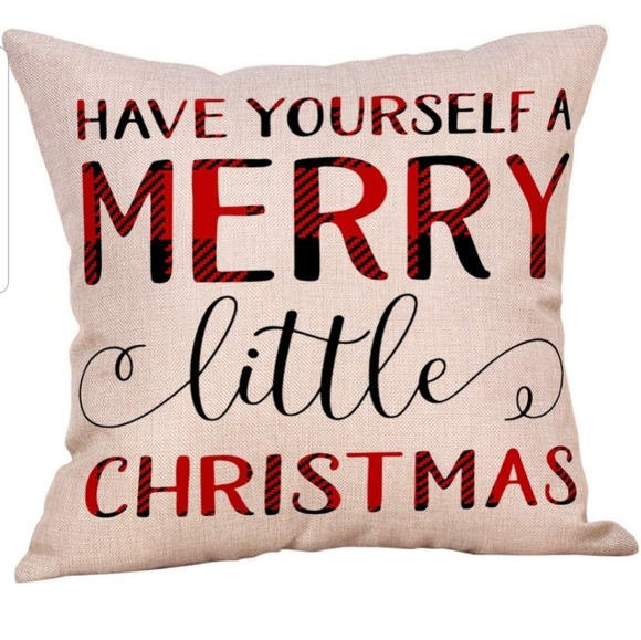 Other - Decorative Christmas Pillow NWT